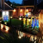 Violet Flower Solar Garden Light(SET OF TWO)