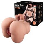 (Only Today 50% off) Male Masturbator Pussy Ass with Tight Anal and Vagina Stroker,Realistic Pocket Pussy with Skin Textures for Men Masturbation,Portable Butt Male Sex Toy for Doggy Style and Riding Position 5.7LB (3 days delivery)