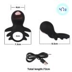 (Only Today 50% off)  Massage Ring, Vibrating Ring, Power Vibrator, Rechargeable Waterproof Massager, 10 Speed Vibration, Silicone Vibes Clitoral Massager Stimulator (3 days delivery)