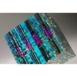 Crystal sculpture table ornament magic chromaticity cube