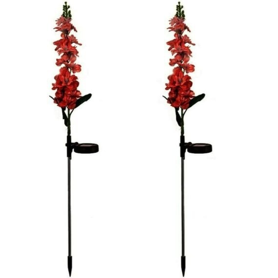 Violet Flower Solar Garden Light(SET OF TWO)