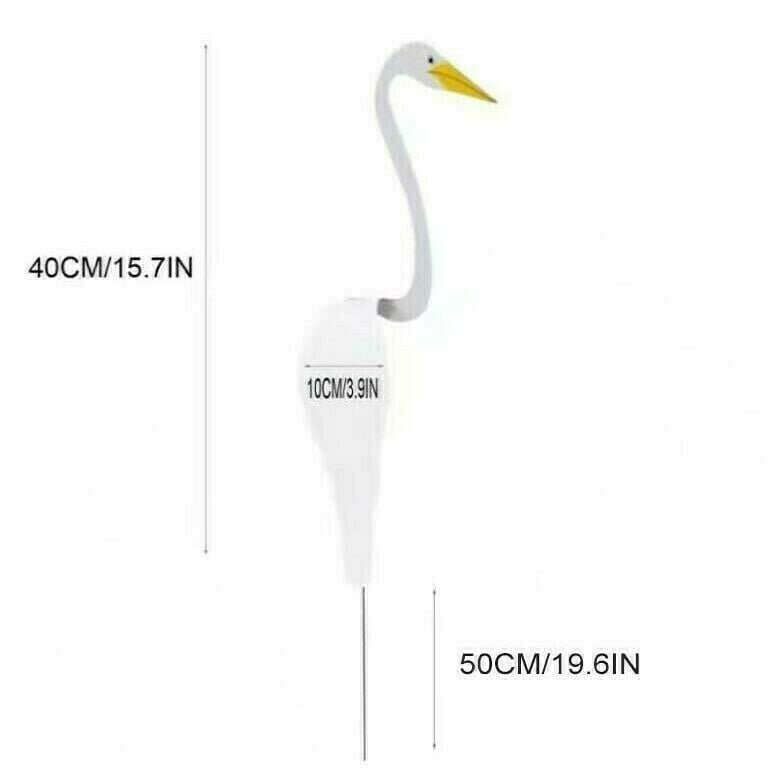 LAST DAY 60% OFF - Dancing Heron Garden Metal Art