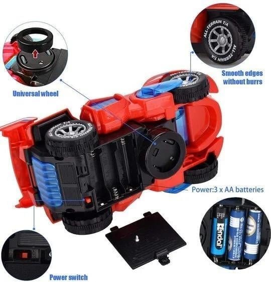 🎅Early Christmas Sale - 49% OFF🎁LED DINOSAUR TRANSFORMATION CAR TOY