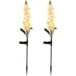 Violet Flower Solar Garden Light(SET OF TWO)