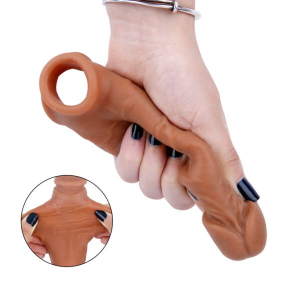(Only Today 50% off)  M3 Fierce Battle 2 Extra Inches Penis Extender with Ball Loop (3 days delivery)
