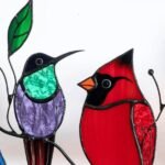 Last Day Special Sale 🐦The Best Gift-Birds Stained Window Panel Hangings🎁