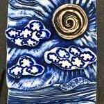 Starry Sky Ocean Garden Sculpture Decoration