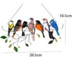 Last Day Special Sale 🐦The Best Gift-Birds Stained Window Panel Hangings🎁