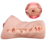 (Only Today 50% off)  Realistic Pocket Pussy Male Masturbator, 3D Textured Real Sex Doll for Men Masturbation, Silicone Sex Toy Vagina Anal Strocker, Lifelike Masturbators Blow Job for Men Pleasure(0.93LB) (3 days delivery)