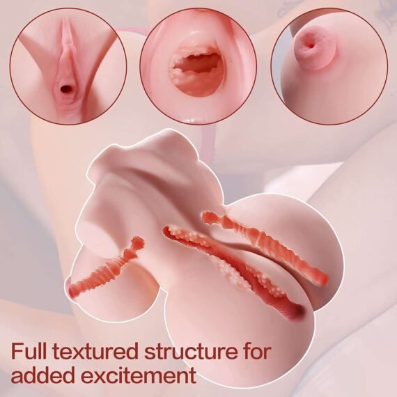 (Only Today 88% off)  4 in 1 Sex Female Doll with incredible Tits Fuck Way and Vivid Pussy, Big Boobs, Fat Butt for Anal Sex (3.5kg)  (3 days delivery)