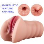 (Only Today 50% off) Young Girls Virgin Sex Pussy Toys with Realistic Flush Labia and Tight Ass Hole for Fist Anal Time (3 days delivery)