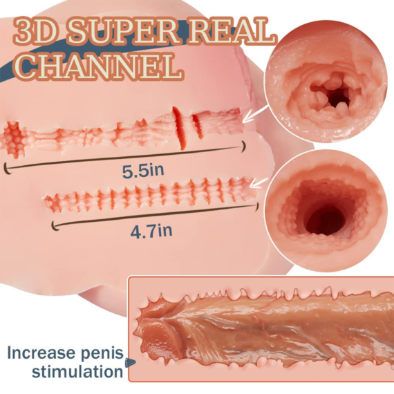 (Only Today 80% off) 2kg Sex MILF Butt Doll with Fat Ass and Pink Tight Pussy for Differ Sex Fun Time (3 days delivery)