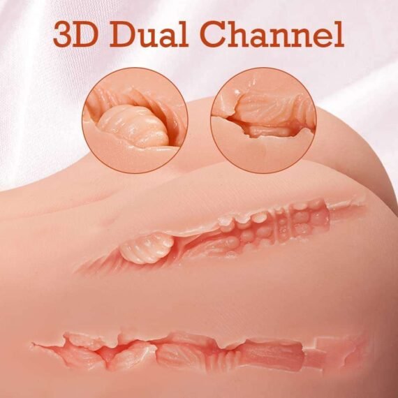 (Only Today 50% off)  Sex Butt Pocket Toys, Realistic Virgin Pussy Ass and Soft Touch Body for More Sex Fun (2kg) (3 days delivery)