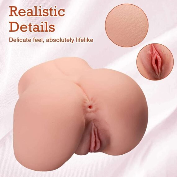 (Only Today 50% off)  Sex Butt Pocket Toys, Realistic Virgin Pussy Ass and Soft Touch Body for More Sex Fun (2kg) (3 days delivery)