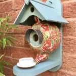 William Morris Teapot Bird House