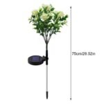 Solar Carnation Flower Garden Lights(SET OF TWO)