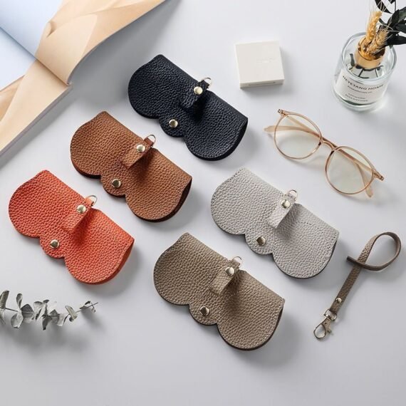 Last Day Sale🔥Soft Leather Sunglasses Bag