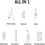 Multi-Function Drawing Tool(Four-piece suit)