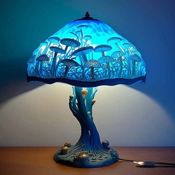 20 "H Stained Glass Plant Series Table Lamp(🎉Last Day Sale🔥65% OFF)