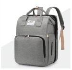 🔥Clearance Price SGD 26.9🔥 Diaper Bag Backpack with Changing Station😍