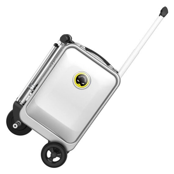 ⚡Clearance Price 36,57 zł💓Smart Rideable Luggage Travel Electric Luggage Scooter