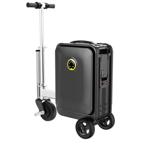 ⚡Clearance Price 36,57 zł💓Smart Rideable Luggage Travel Electric Luggage Scooter