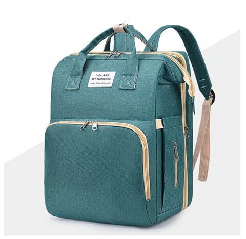 🔥Clearance Price SGD 26.9🔥 Diaper Bag Backpack with Changing Station😍