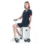 ⚡Clearance Price 36,57 zł💓Smart Rideable Luggage Travel Electric Luggage Scooter