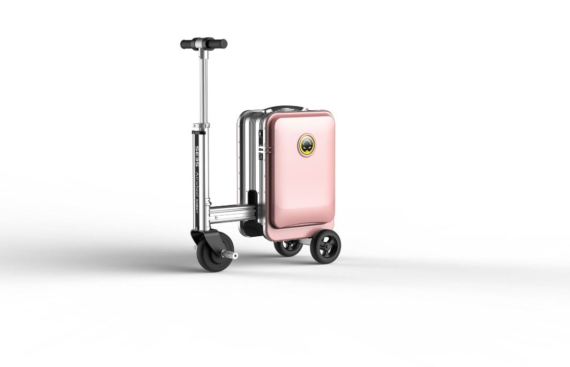 ⚡Clearance Price 36,57 zł💓Smart Rideable Luggage Travel Electric Luggage Scooter