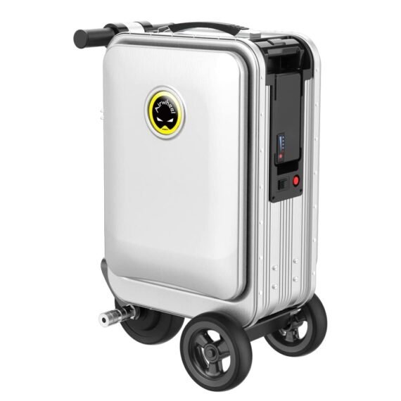 ⚡Clearance Price 36,57 zł💓Smart Rideable Luggage Travel Electric Luggage Scooter