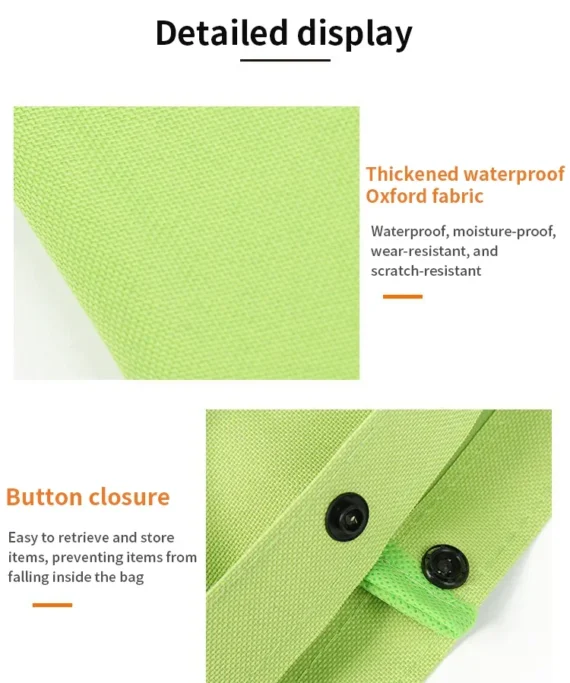 🔥Clearance Price RM13.30🛒 2-in-1 Shopping Bag Folding Bag