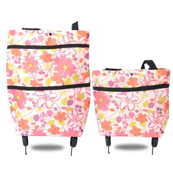 🔥Clearance Price RM13.30🛒 2-in-1 Shopping Bag Folding Bag