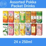 24 x 250ml，🧃Assorted Pokka Packet Drinks【Carton Bundle】(Green Tea/ Lemon Tea/ Oolong Tea/ Peach Tea/ Houjicha/ Chrysanthemum)，🛒Clearance Price RM8.85👇