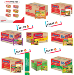 40 PACKS X 85G (PACKETS),🍜Indomie Instant Noodle 1 Carton 40 pcs | Mie Goreng | Ayam Bawang | Soto Mie | Kaldu Ayam | Kari Ayam,🛒Clearance Price $1.99👇