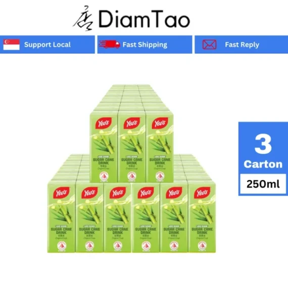 250ml x 24 Peket,🧃Minuman Peket Yeo🧃【Carton Bundle】，🛒Harga Clearance RM 6.18👇