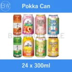 🧃24 Tin X 300ml，🧃Pelbagai Minuman Tin Pokka(Teh Oolong / Teh Hijau Jasmine / Teh Lemon Ais / Houjicha / Teh Hijau Peppermint / Peach Oolong / Sencha / Peach Tea (LS))，🛒Harga Clearance RM4.40👇